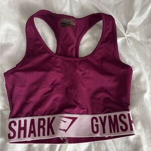 gymshark magenta sports bra